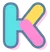 Rob Kendal Freelance Shopify Developer, K-Tech logo, a colourful letter K